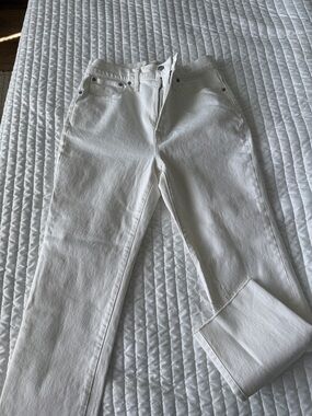 Madewell White Slim Straight women Jeans